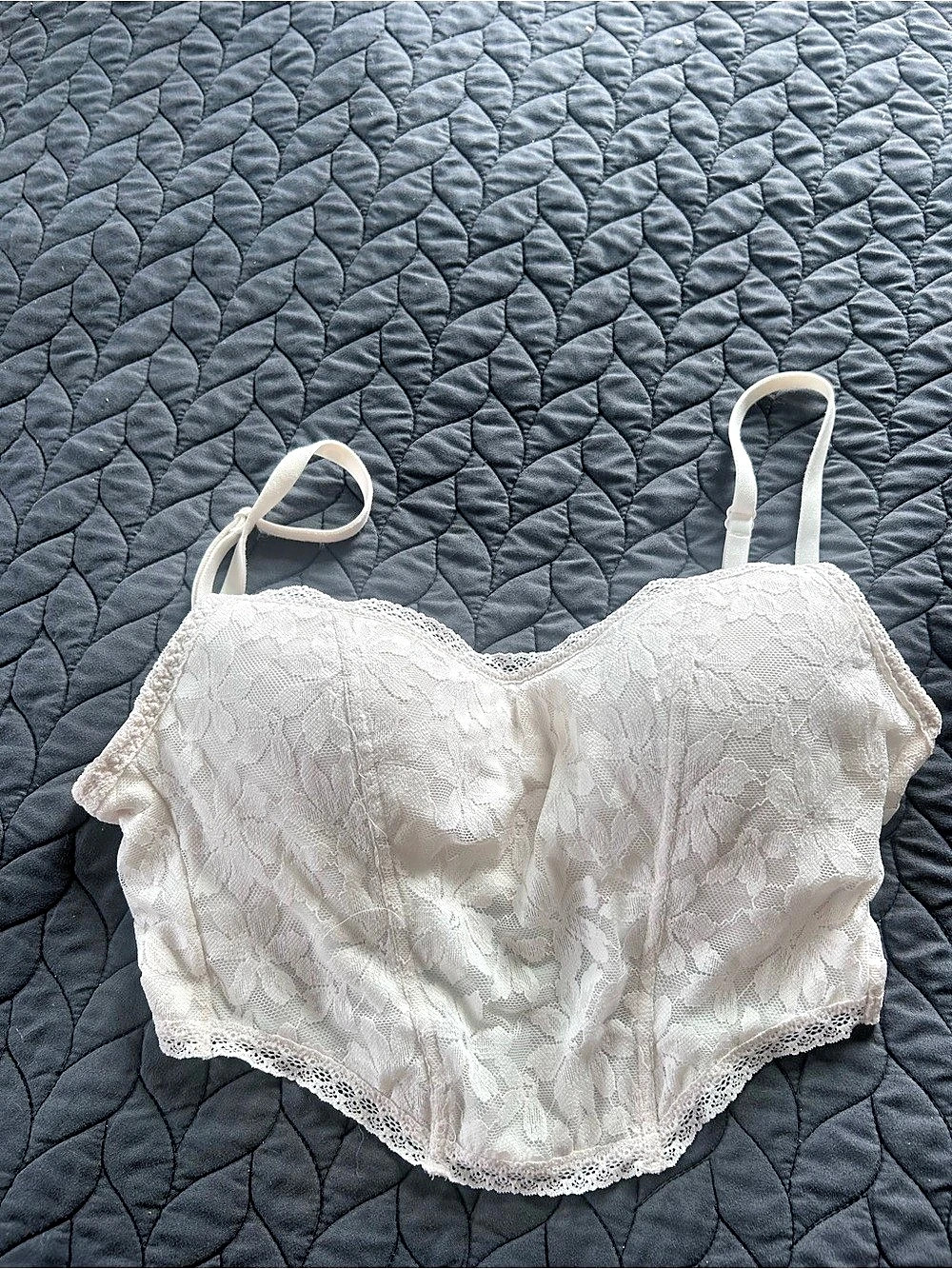 Victoria's Secret Floral Lace Bra S